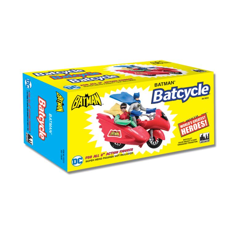 DC Comics Retro Batman Batcycle (Red) Gallery Image 4