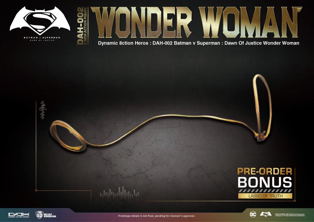 Batman v Superman Dynamic 8ction Heroes DAH-002 Wonder Woman PX Previews Exclusive Gallery Image 8