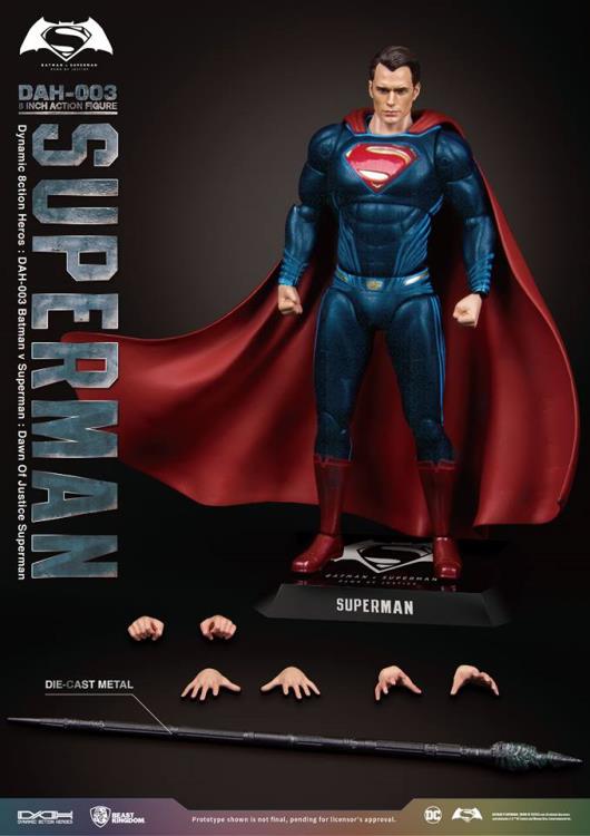 Batman v Superman Dynamic 8ction Heroes DAH-003 Superman PX Previews Exclusive Gallery Image 4