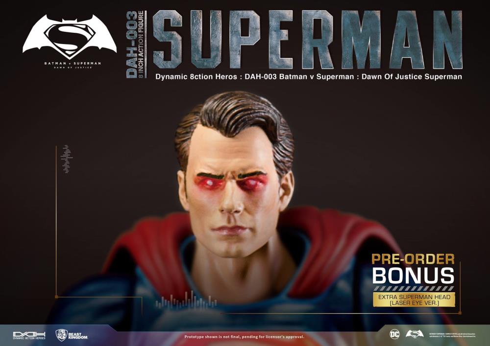 Batman v Superman Dynamic 8ction Heroes DAH-003 Superman PX Previews Exclusive Gallery Image 9