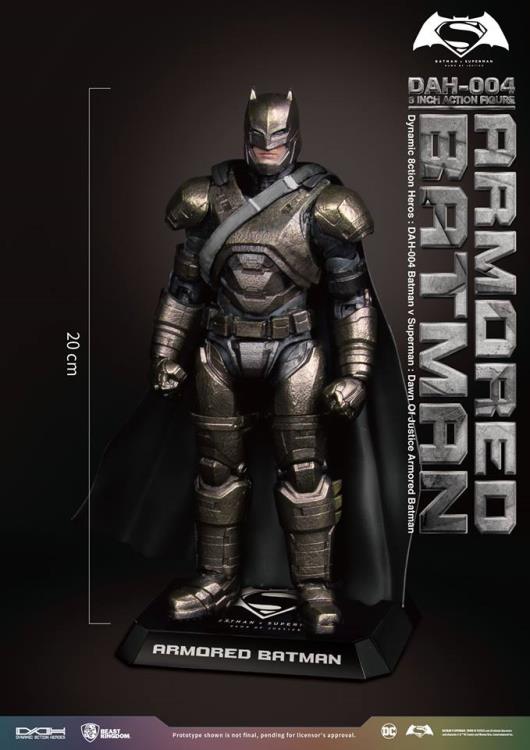 Batman v Superman Dynamic 8ction Heroes DAH-004 Batman (Armored) PX Previews Exclusive Gallery Image 4