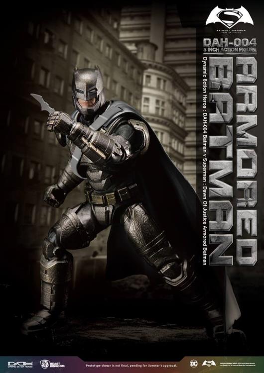 Batman v Superman Dynamic 8ction Heroes DAH-004 Batman (Armored) PX Previews Exclusive Gallery Image 7