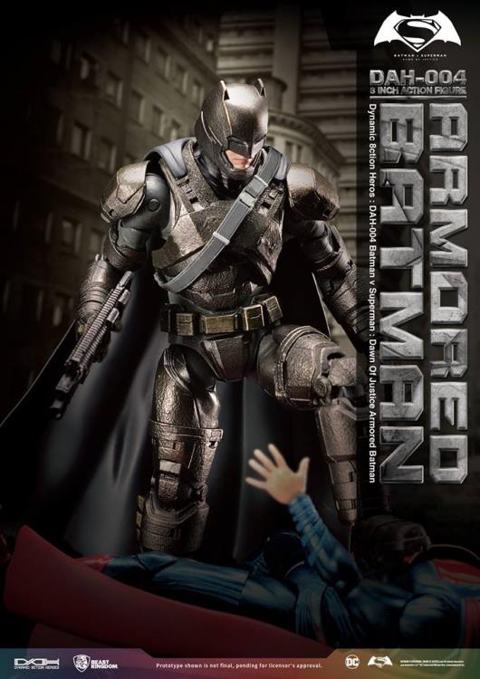 Batman v Superman Dynamic 8ction Heroes DAH-004 Batman (Armored) PX Previews Exclusive Gallery Image 3