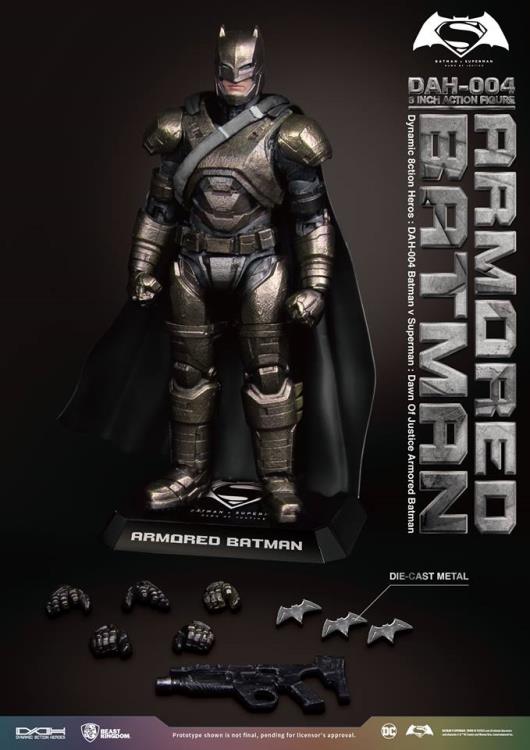 Batman v Superman Dynamic 8ction Heroes DAH-004 Batman (Armored) PX Previews Exclusive Gallery Image 5