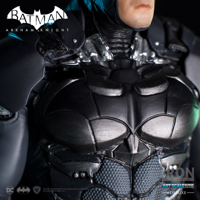 Batman: Arkham Knight Batman (Deluxe) 1/10 Art Scale Statue Gallery Image 9
