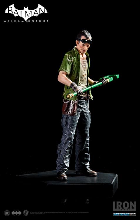 Batman: Arkham Knight The Riddler 1/10 Art Scale Statue Gallery Image 5