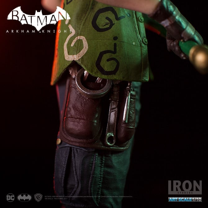 Batman: Arkham Knight The Riddler 1/10 Art Scale Statue Gallery Image 12