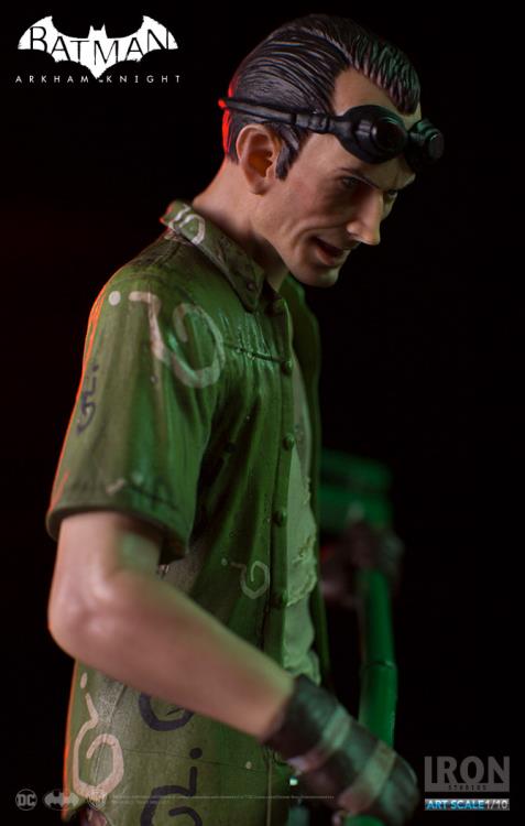 Batman: Arkham Knight The Riddler 1/10 Art Scale Statue Gallery Image 9
