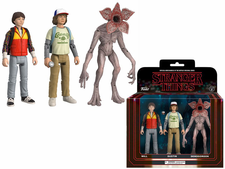Stranger Things 3.75" Action Figure Three-Pack 2 Gallery Image 1
