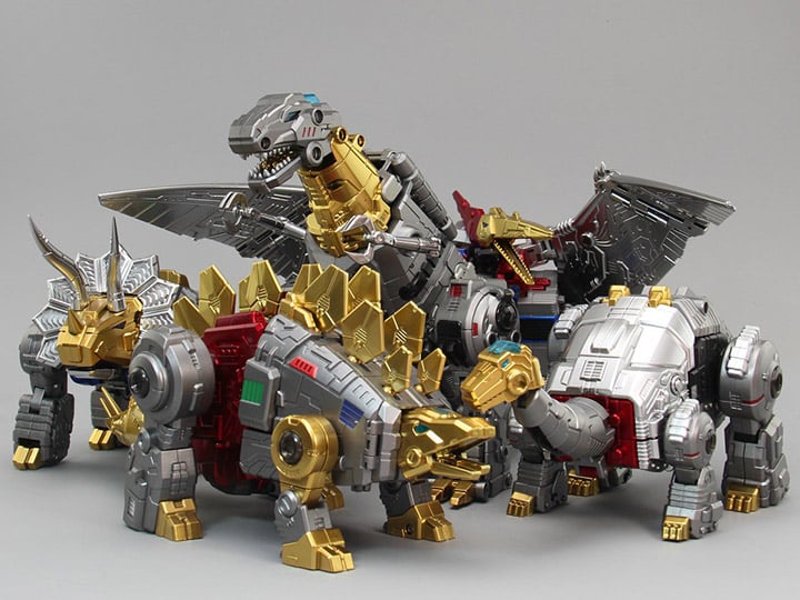 ToyWorld Dino Combiner (Metallic) Set of 5 Gallery Image 1