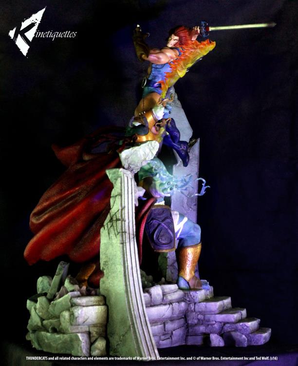 Thundercats Lion-O vs Mumm-Ra Diorama Statue Gallery Image 12