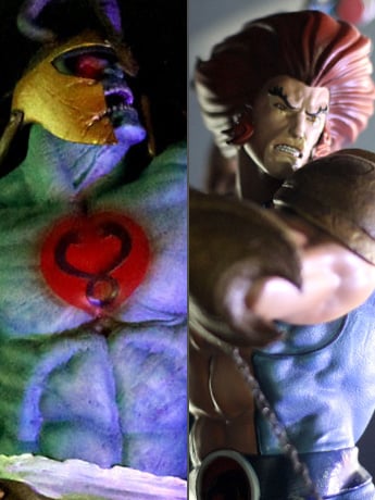 Thundercats Lion-O vs Mumm-Ra Diorama Statue Gallery Image 2