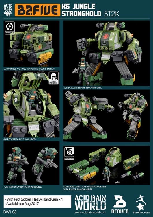 Acid Rain B2Five K6 Jungle Stronghold ST2K Set Gallery Image 5