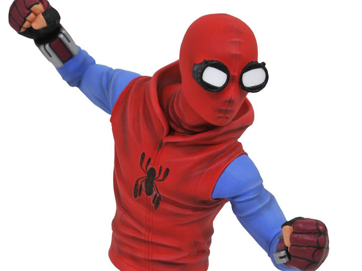 Spider-Man: Homecoming Spider-Man (Homemade Suit) Bust Gallery Image 1
