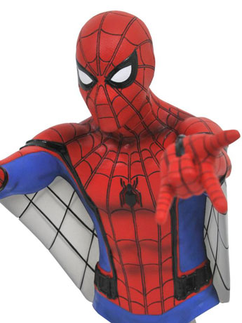 Spider-Man: Homecoming Spider-Man (Web Glider) Bust Gallery Image 2