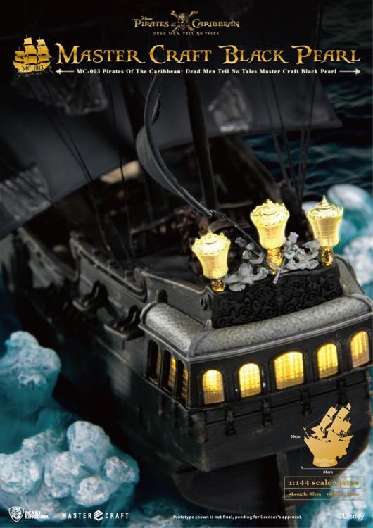 Pirates of the Caribbean Master Craft MC-003 Black Pearl PX Previews Exclusive Statue Gallery Image 12