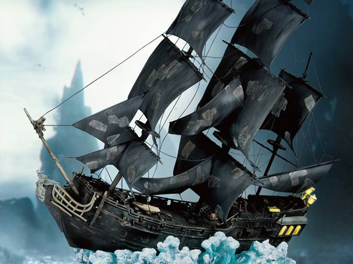 Pirates of the Caribbean Master Craft MC-003 Black Pearl PX Previews Exclusive Statue Gallery Image 1