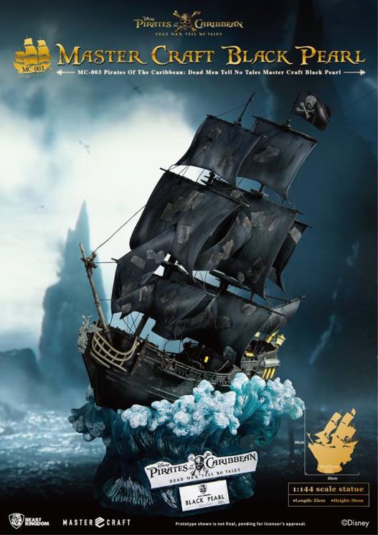Pirates of the Caribbean Master Craft MC-003 Black Pearl PX Previews Exclusive Statue Gallery Image 5