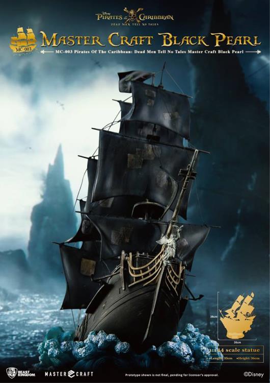 Pirates of the Caribbean Master Craft MC-003 Black Pearl PX Previews Exclusive Statue Gallery Image 6