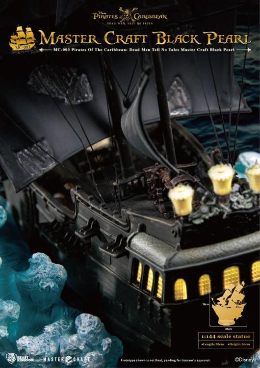 Pirates of the Caribbean Master Craft MC-003 Black Pearl PX Previews Exclusive Statue Gallery Image 10