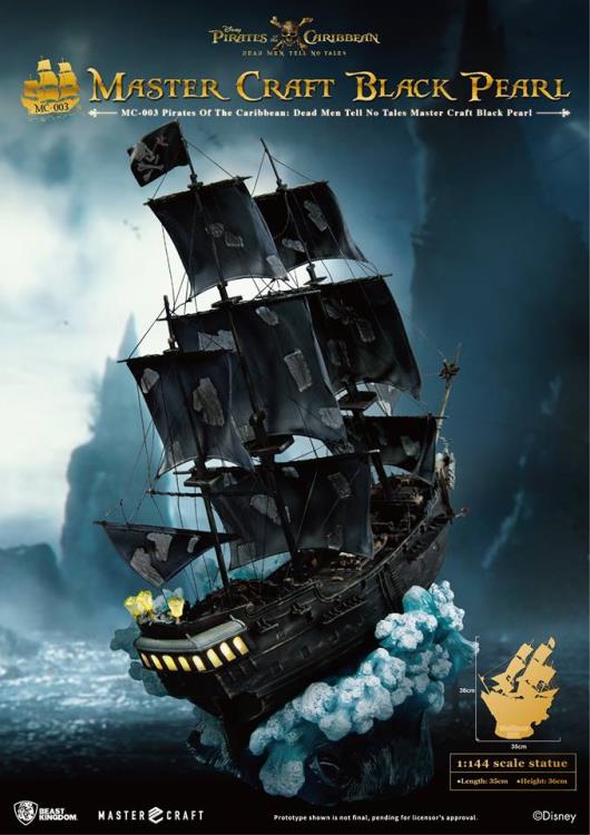 Pirates of the Caribbean Master Craft MC-003 Black Pearl PX Previews Exclusive Statue Gallery Image 4