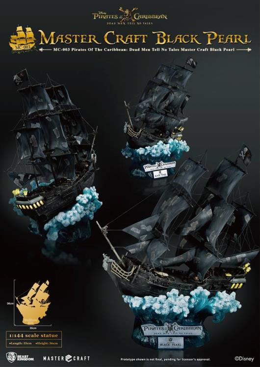 Pirates of the Caribbean Master Craft MC-003 Black Pearl PX Previews Exclusive Statue Gallery Image 9