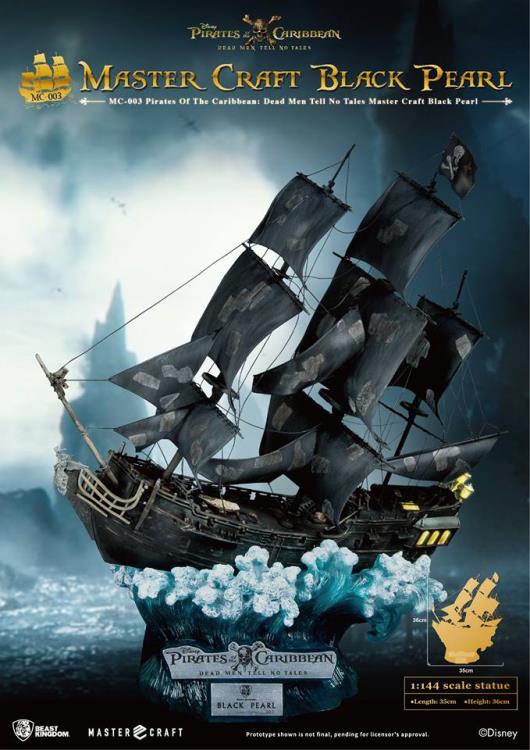 Pirates of the Caribbean Master Craft MC-003 Black Pearl PX Previews Exclusive Statue Gallery Image 8