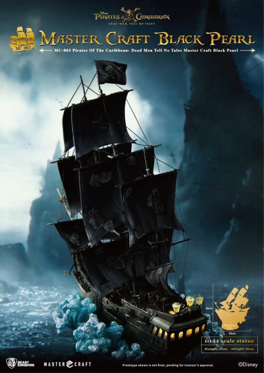 Pirates of the Caribbean Master Craft MC-003 Black Pearl PX Previews Exclusive Statue Gallery Image 7