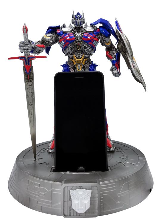 Transformers: The Last Knight Optimus Prime Phone Dock Statue Gallery Image 3