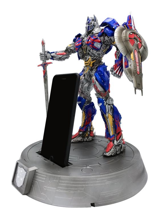 Transformers: The Last Knight Optimus Prime Phone Dock Statue Gallery Image 4