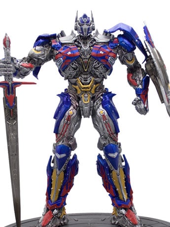 Transformers: The Last Knight Optimus Prime Phone Dock Statue Gallery Image 2