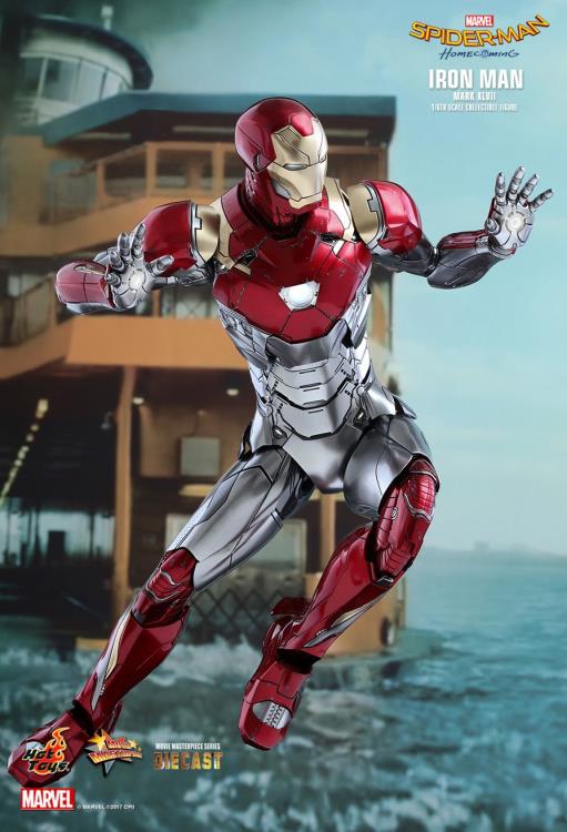 Spider-Man: Homecoming MMS427D19 Iron Man (Mark XLVII) 1/6th Scale Collectible Figure Gallery Image 4