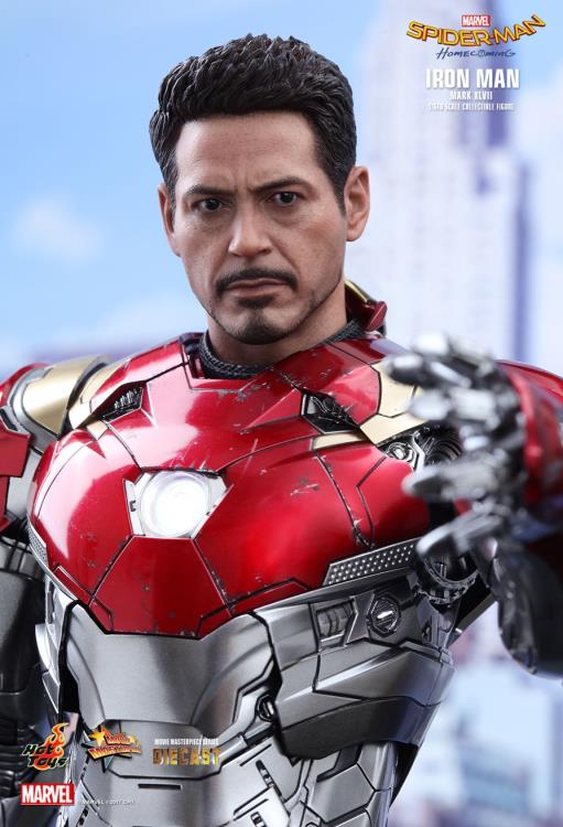 Spider-Man: Homecoming MMS427D19 Iron Man (Mark XLVII) 1/6th Scale Collectible Figure Gallery Image 8