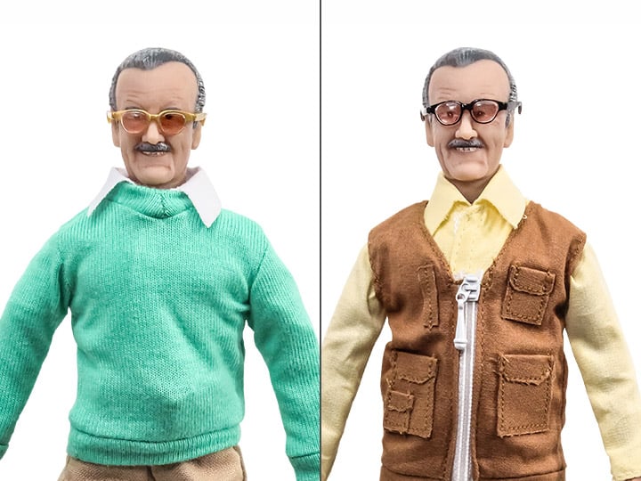 World's Greatest Heroes Stan Lee 8" Retro Figure Set of 2 Gallery Image 1