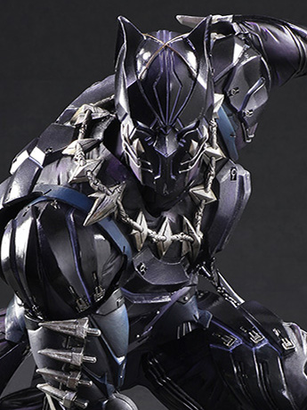 Marvel Universe Variant Play Arts Kai Black Panther Gallery Image 2
