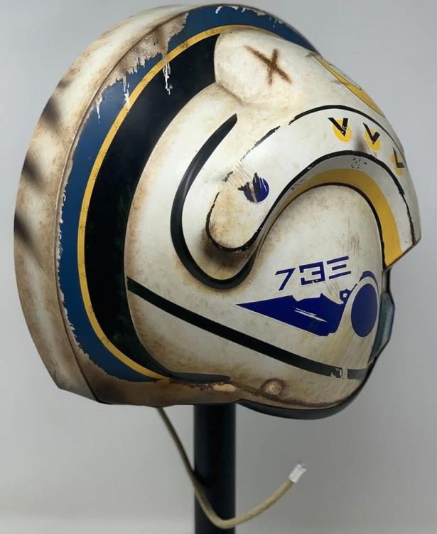 Star Wars: The Force Awakens Rey Salvaged X-Wing 1:1 Scale Wearable Helmet Gallery Image 7