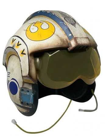 Star Wars: The Force Awakens Rey Salvaged X-Wing 1:1 Scale Wearable Helmet Gallery Image 2