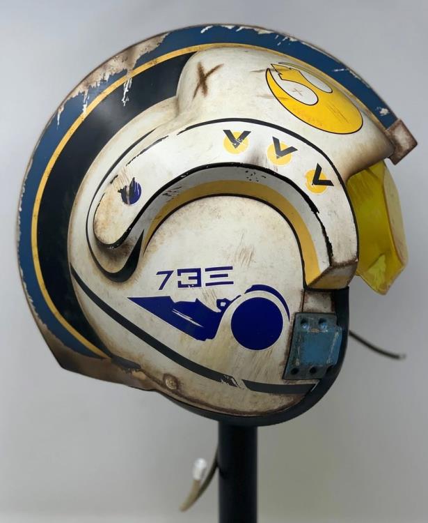 Star Wars: The Force Awakens Rey Salvaged X-Wing 1:1 Scale Wearable Helmet Gallery Image 6