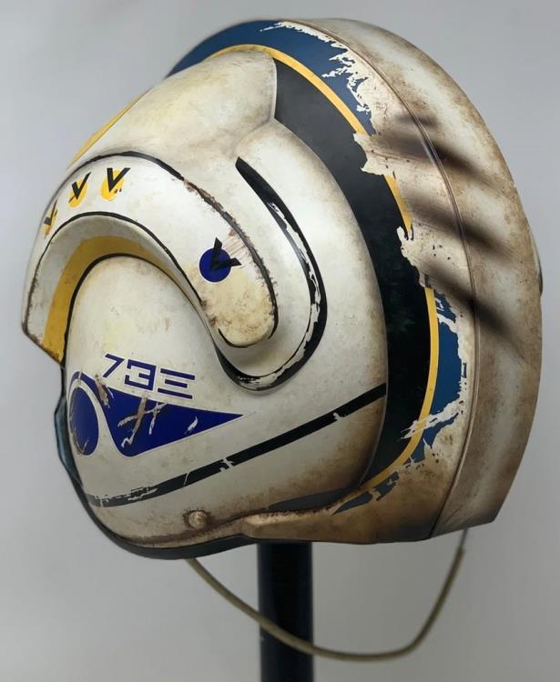 Star Wars: The Force Awakens Rey Salvaged X-Wing 1:1 Scale Wearable Helmet Gallery Image 9