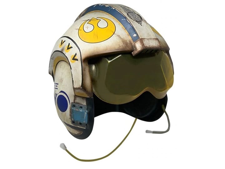 Star Wars: The Force Awakens Rey Salvaged X-Wing 1:1 Scale Wearable Helmet Gallery Image 1