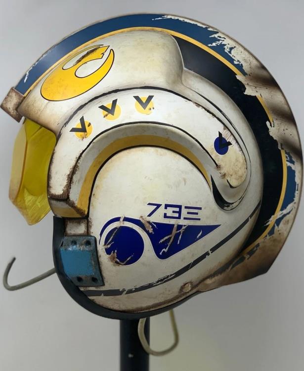 Star Wars: The Force Awakens Rey Salvaged X-Wing 1:1 Scale Wearable Helmet Gallery Image 10
