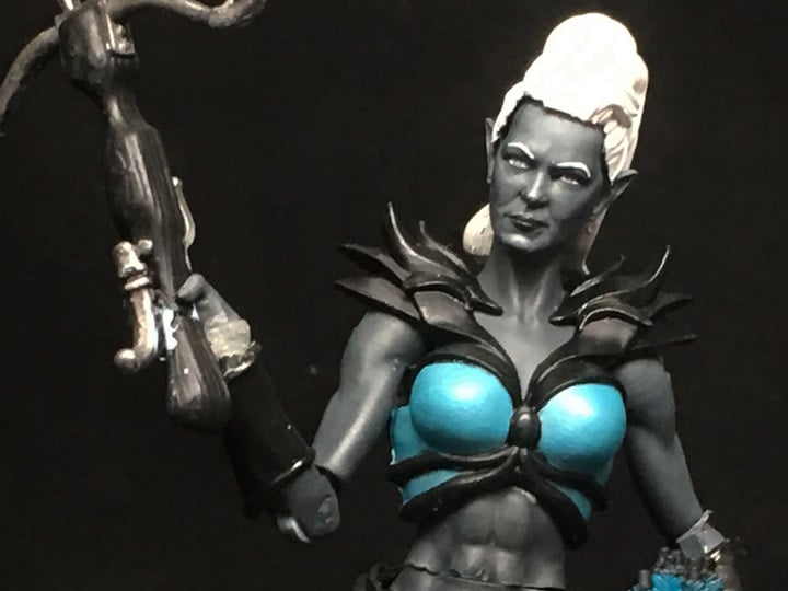 Vitruvian H.A.C.K.S. Narissa Dark Elf Gallery Image 1