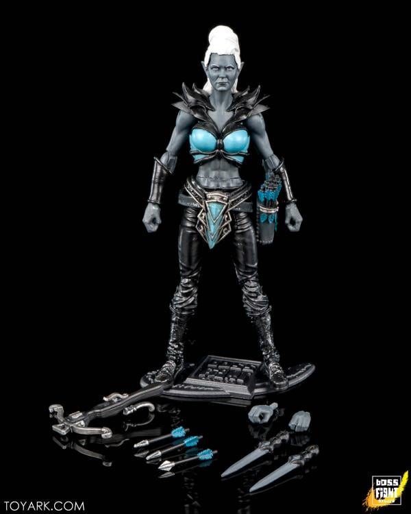 Vitruvian H.A.C.K.S. Narissa Dark Elf Gallery Image 6