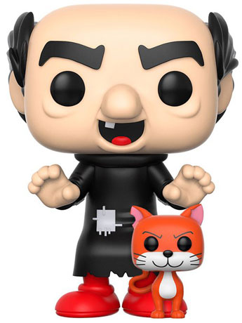 GARGAMEL へドラン次男　ガーガメル 330px-Gargamel-and-Azrael-