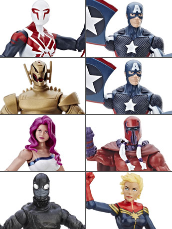 Marvel Legends 3.75" Wave 5 Case of 8 Gallery Image 2