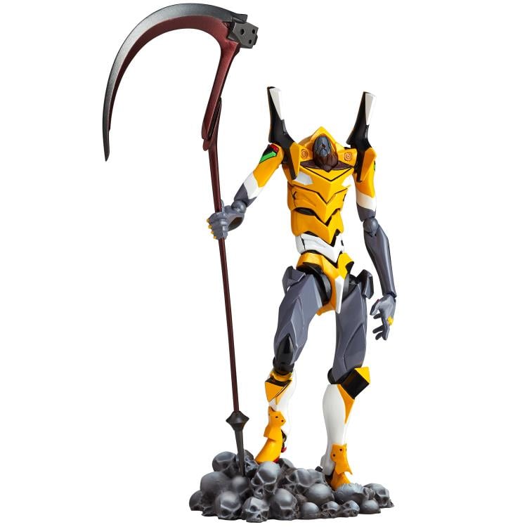 EVANGELION_Mark 9ソフビ エヴァンゲリオン キムラトイ Evangelion Evolution Revoltech EV-004 Evangelion Mark.09