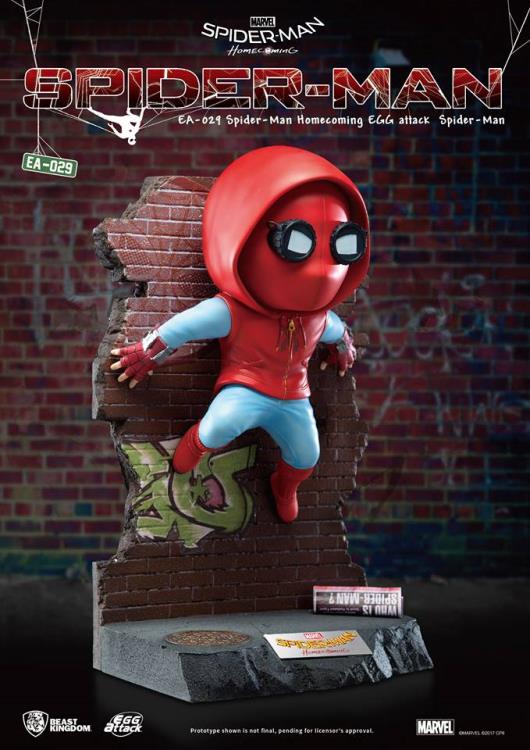 Spider-Man: Homecoming Egg Attack EA-029 Spider-Man Statue PX Previews Exclusive Gallery Image 5