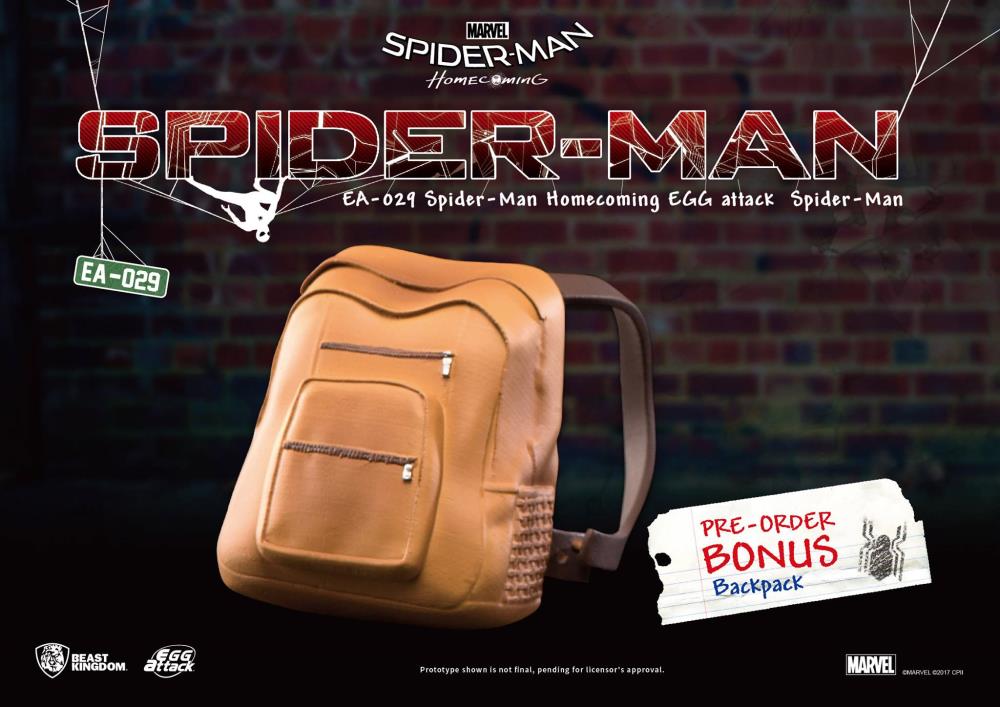 Spider-Man: Homecoming Egg Attack EA-029 Spider-Man Statue PX Previews Exclusive Gallery Image 9