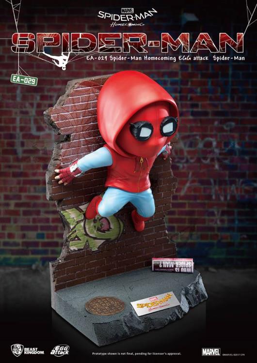 Spider-Man: Homecoming Egg Attack EA-029 Spider-Man Statue PX Previews Exclusive Gallery Image 8