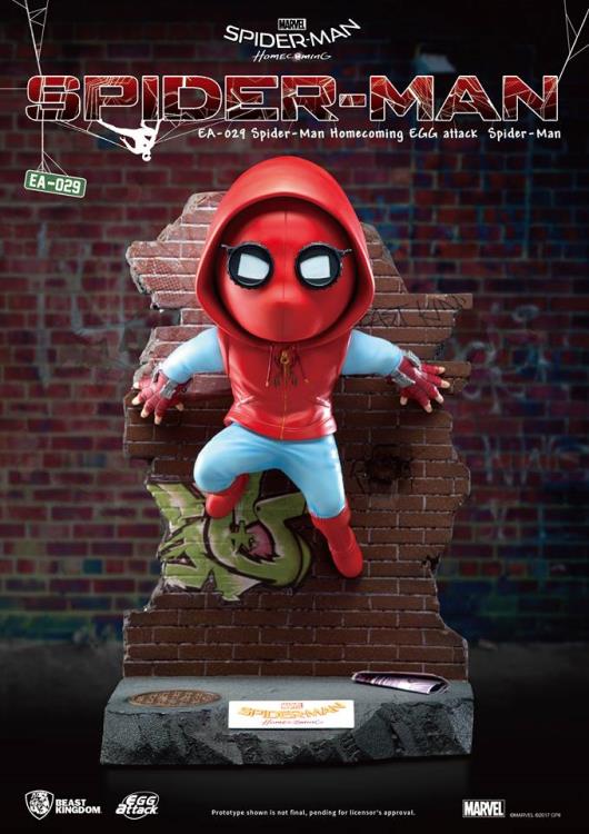 Spider-Man: Homecoming Egg Attack EA-029 Spider-Man Statue PX Previews Exclusive Gallery Image 3
